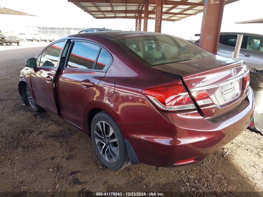 2013 HONDA CIVIC VIN: 19XFB2F81DE091726
