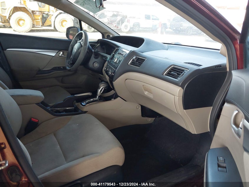 2013 HONDA CIVIC VIN: 19XFB2F81DE091726