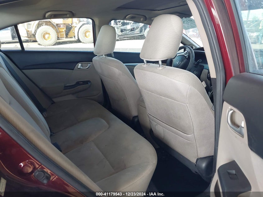 2013 HONDA CIVIC VIN: 19XFB2F81DE091726