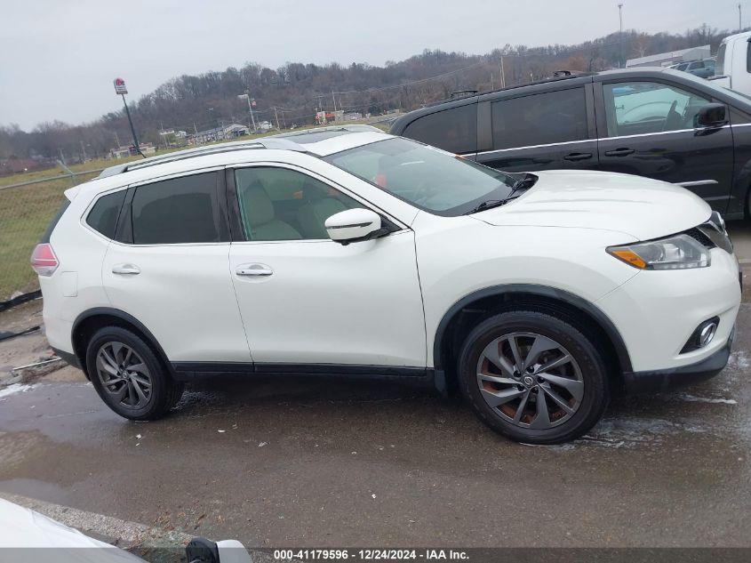 2016 Nissan Rogue Sl VIN: 5N1AT2MV9GC773955 Lot: 41179596