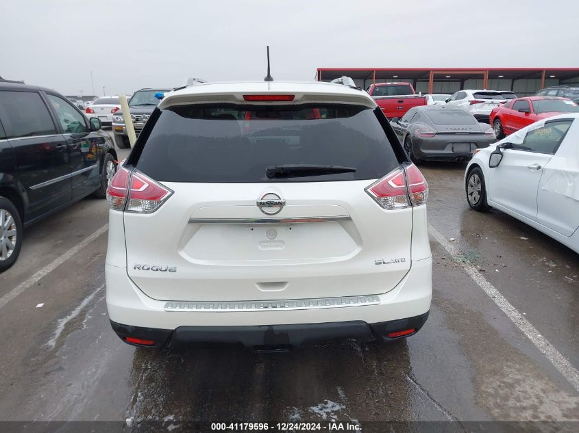 2016 Nissan Rogue Sl VIN: 5N1AT2MV9GC773955 Lot: 41179596