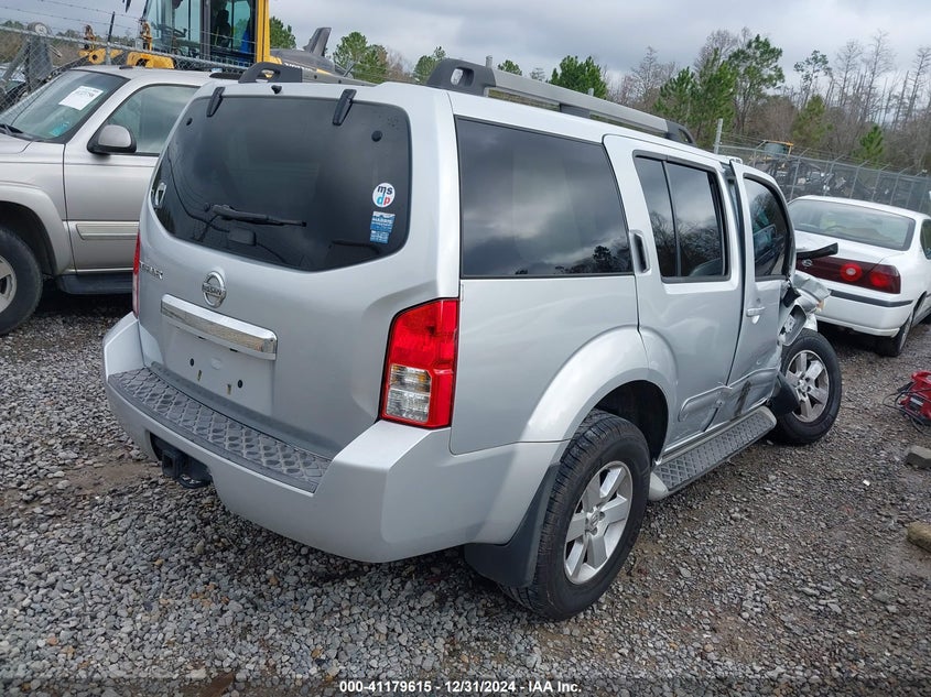 Vin: 5n1ar1nn8bc614277, lot: 41669905, nissan pathfinder sv 20114