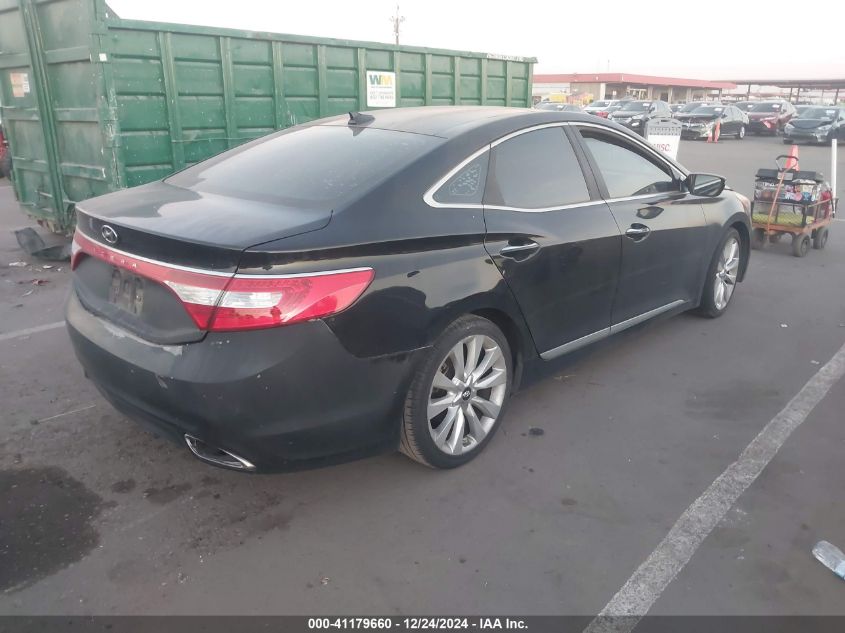 VIN KMHFH4JG0DA308982 2013 HYUNDAI AZERA no.4