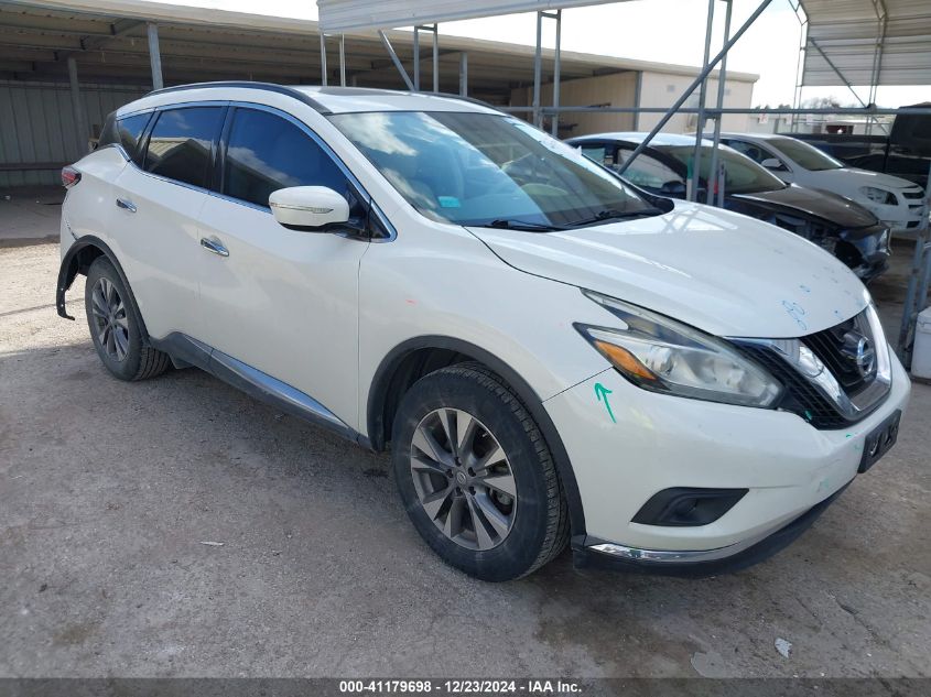 VIN 5N1AZ2MG3FN236548 2015 Nissan Murano, SV no.1