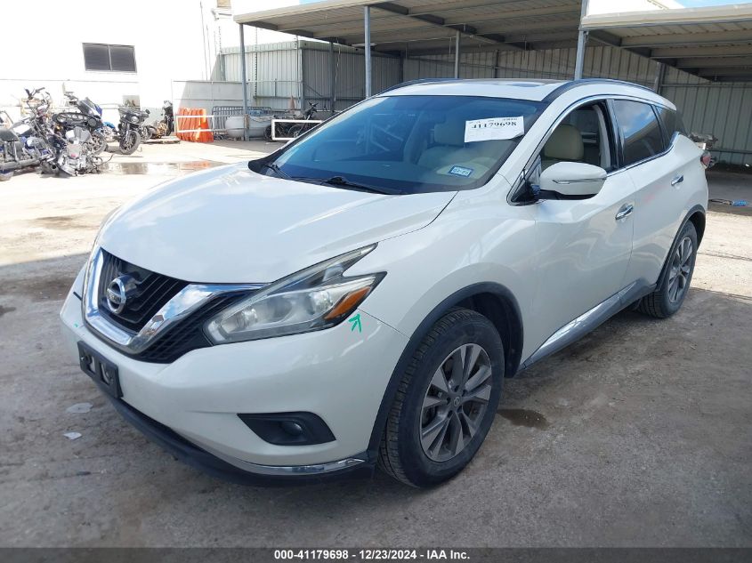 VIN 5N1AZ2MG3FN236548 2015 Nissan Murano, SV no.2