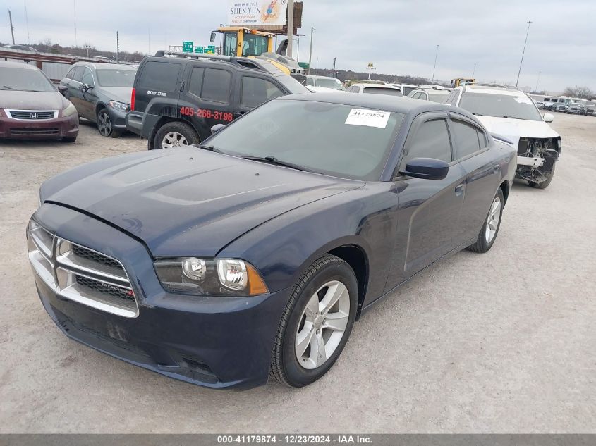 VIN 2C3CDXBGXEH309129 2014 DODGE CHARGER no.2