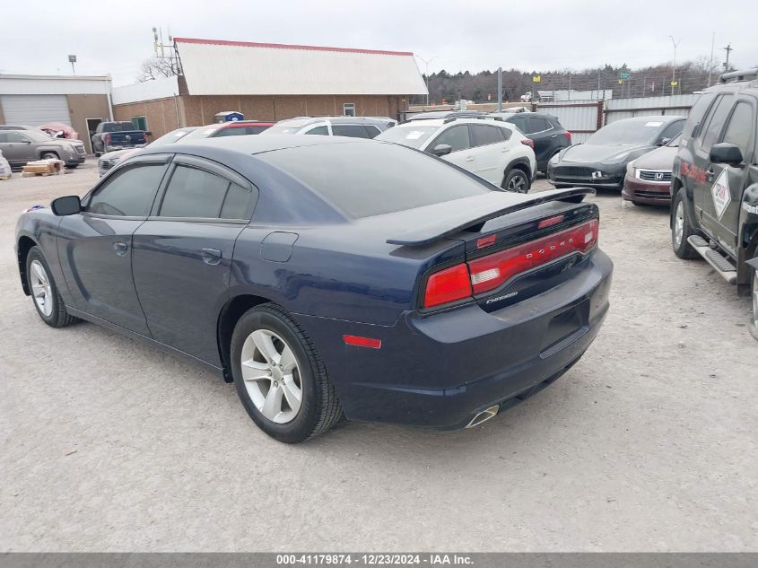 VIN 2C3CDXBGXEH309129 2014 DODGE CHARGER no.3