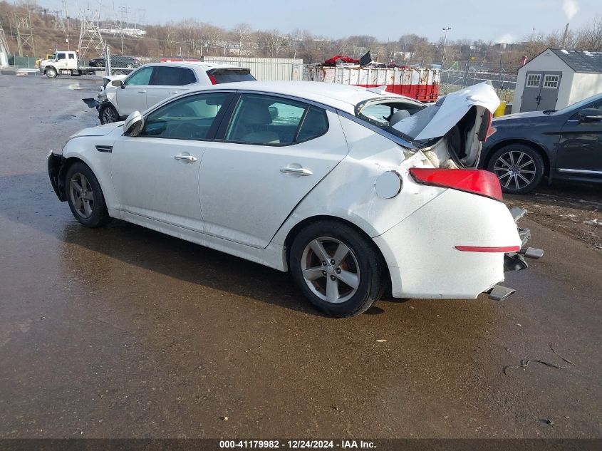 VIN 5XXGM4A77FG375056 2015 KIA Optima, LX no.3