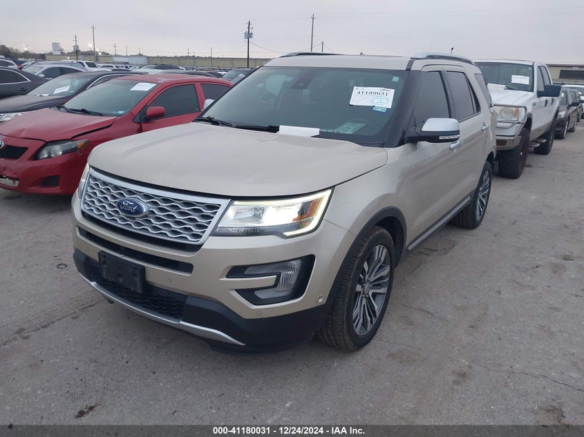 VIN 1FM5K8HT1HGE41521 2017 FORD EXPLORER PLATINUM