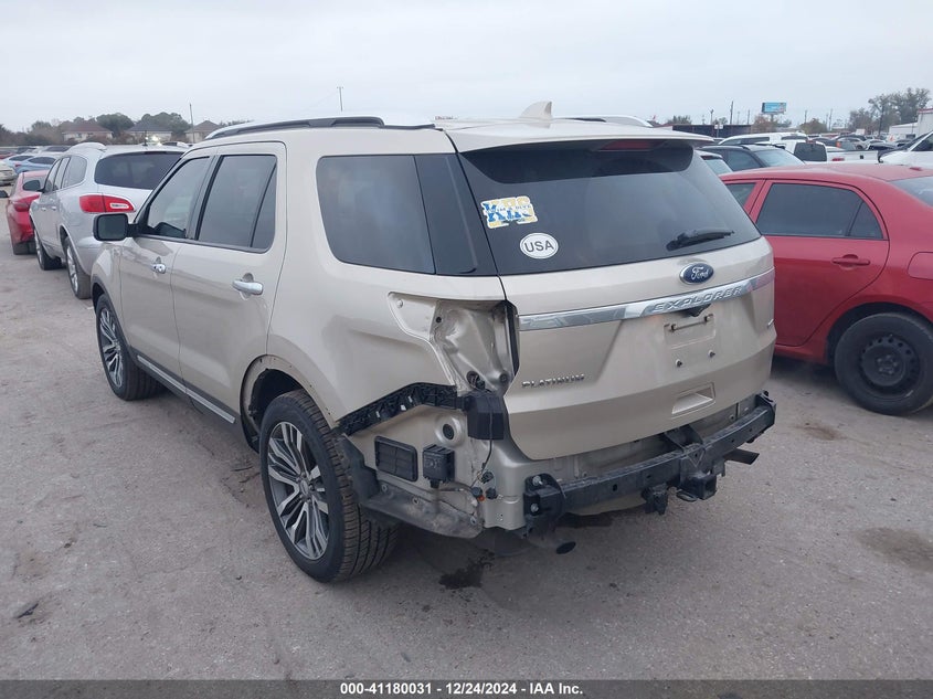 VIN 1FM5K8HT1HGE41521 2017 FORD EXPLORER PLATINUM