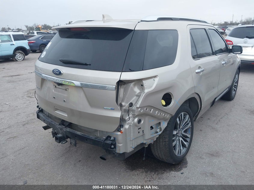 VIN 1FM5K8HT1HGE41521 2017 FORD EXPLORER PLATINUM