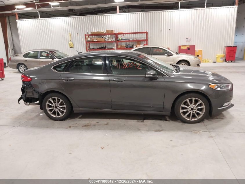 VIN 3FA6P0HD6HR405651 2017 Ford Fusion, SE no.14