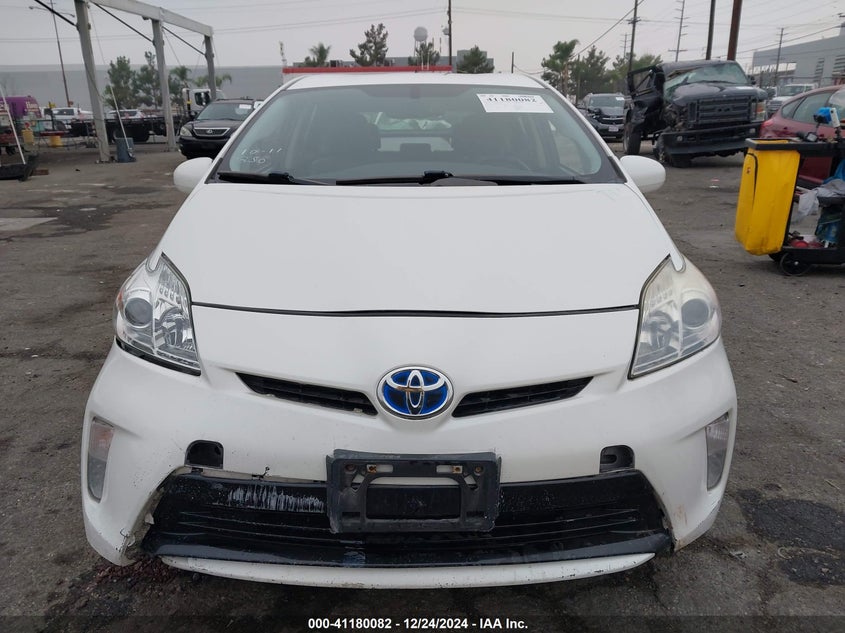 2012 TOYOTA PRIUS VIN: JTDKN3DU2C5405826