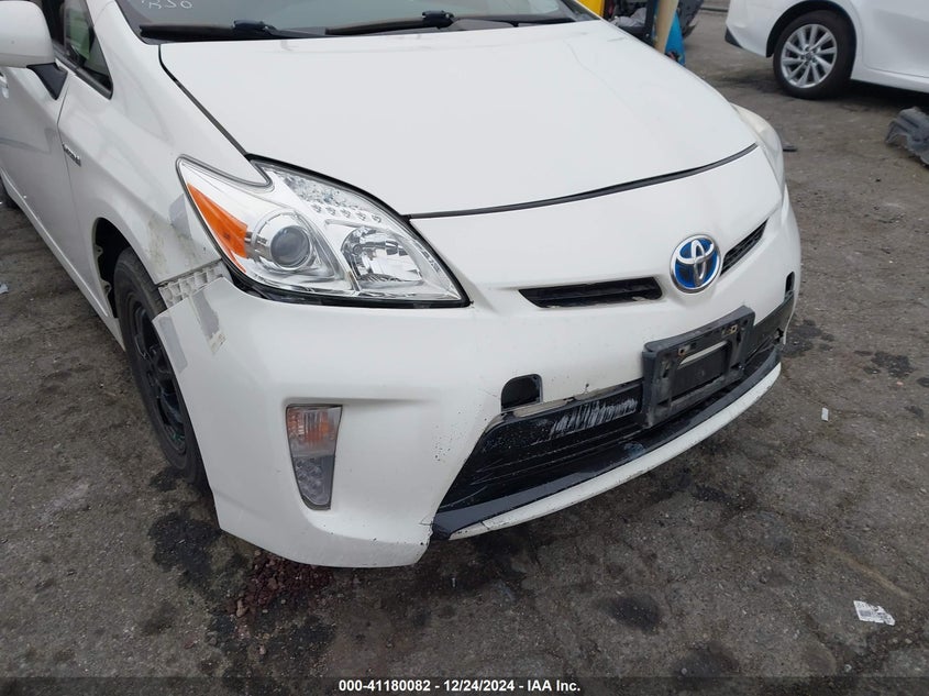 2012 TOYOTA PRIUS VIN: JTDKN3DU2C5405826