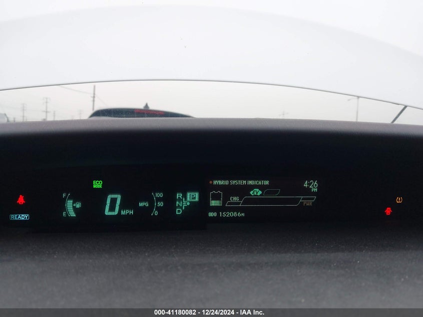 2012 TOYOTA PRIUS VIN: JTDKN3DU2C5405826
