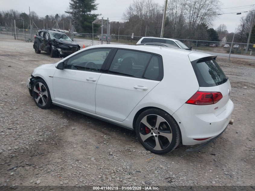 2016 VOLKSWAGEN GOLF GTI AUTOBAHN W/PERFORMANCE PACKAGE 4-DOOR - 3VW547AU1GM023568