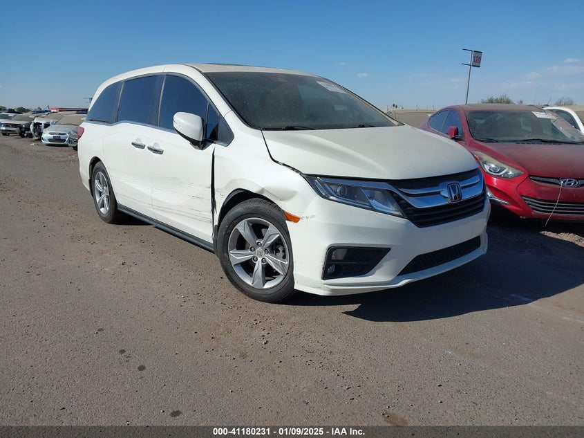 Vin: 5fnrl6h74jb047313, lot: 41670521, honda odyssey ex-l 2018 img_1
