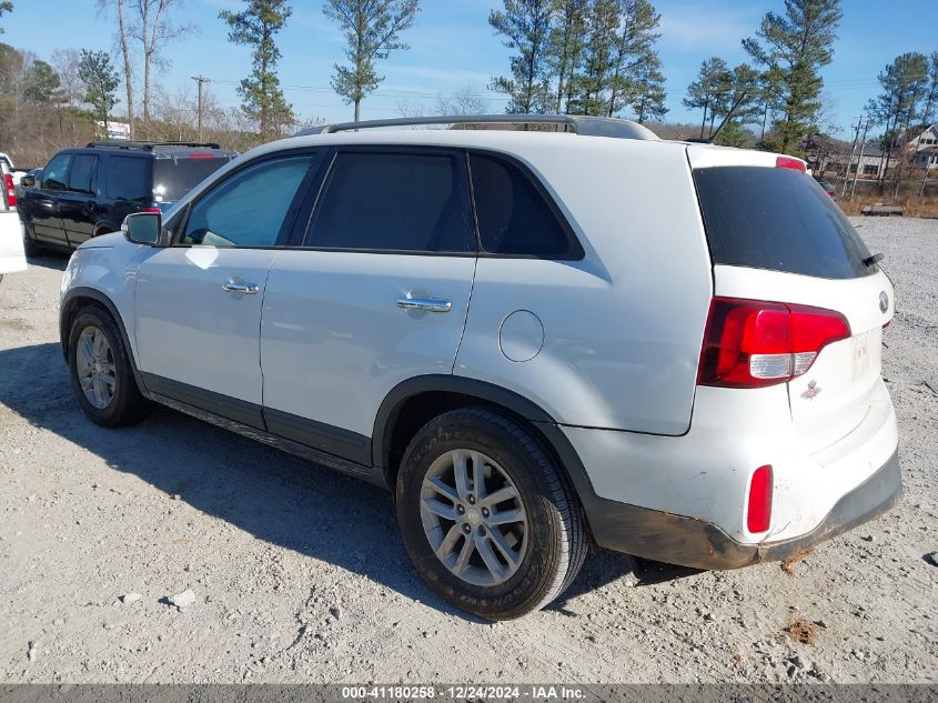 2014 Kia Sorento Lx VIN: 5XYKTCA61EG471175 Lot: 41180258