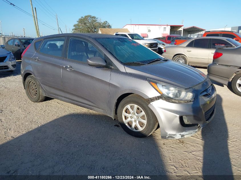 VIN KMHCT5AE5EU188392 2014 HYUNDAI ACCENT no.1