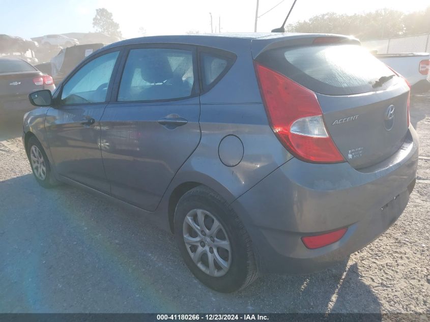 VIN KMHCT5AE5EU188392 2014 HYUNDAI ACCENT no.3