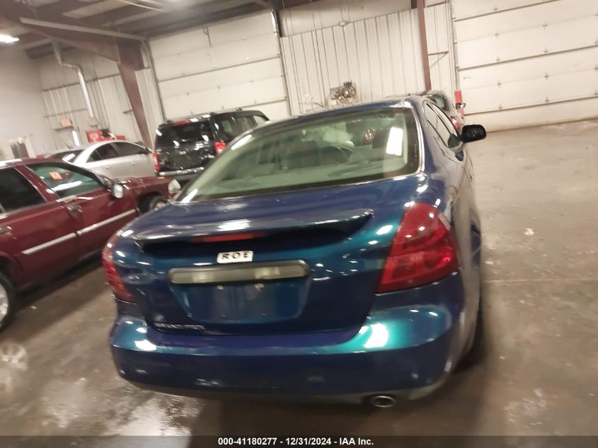 2006 PONTIAC GRAND PRIX VIN: 2G2WP552161285757