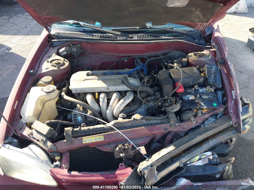 1998 Toyota Corolla Le VIN: 1NXBR18E8WZ080942 Lot: 41180290