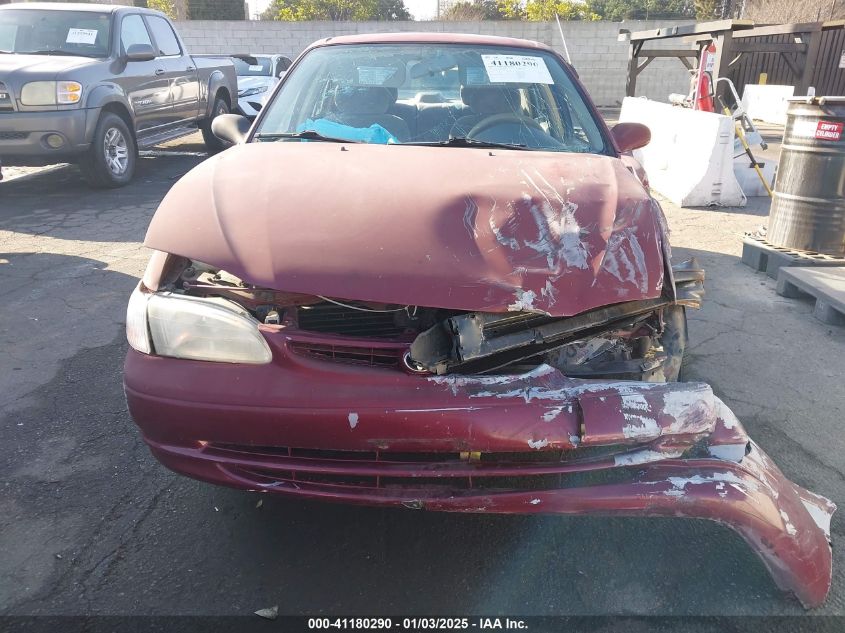 1998 Toyota Corolla Le VIN: 1NXBR18E8WZ080942 Lot: 41180290