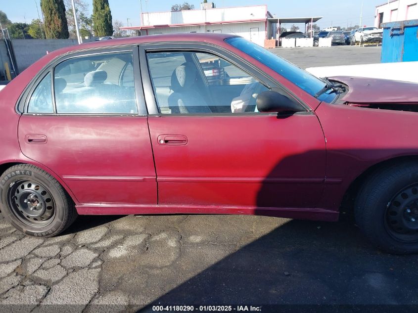 1998 Toyota Corolla Le VIN: 1NXBR18E8WZ080942 Lot: 41180290