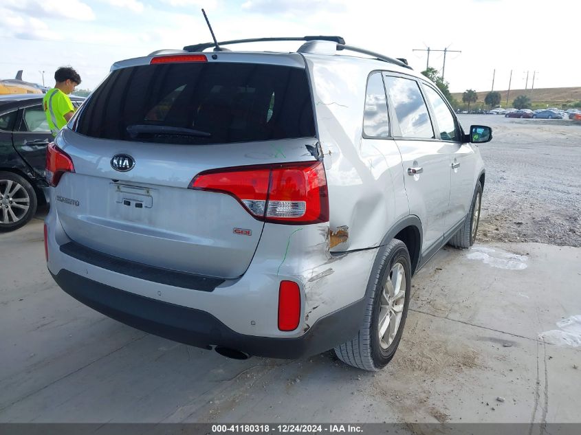 2014 KIA SORENTO LX - 5XYKT3A61EG538518