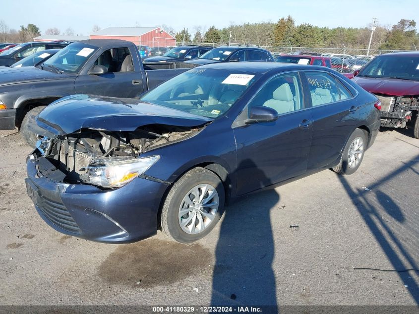 VIN 4T1BF1FK6HU724507 2017 Toyota Camry, LE no.2