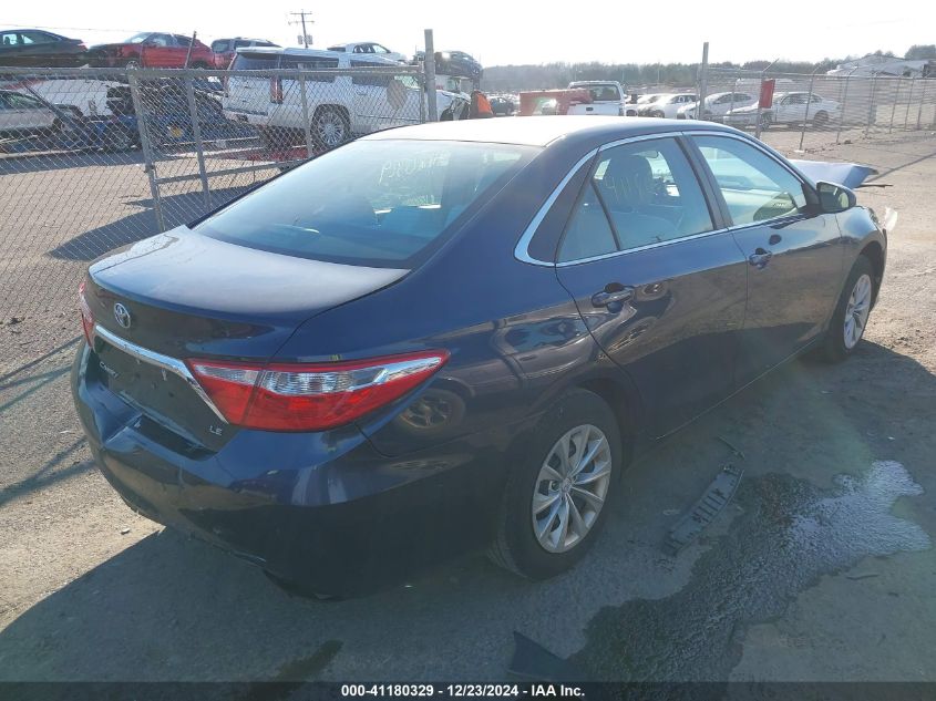 VIN 4T1BF1FK6HU724507 2017 Toyota Camry, LE no.4