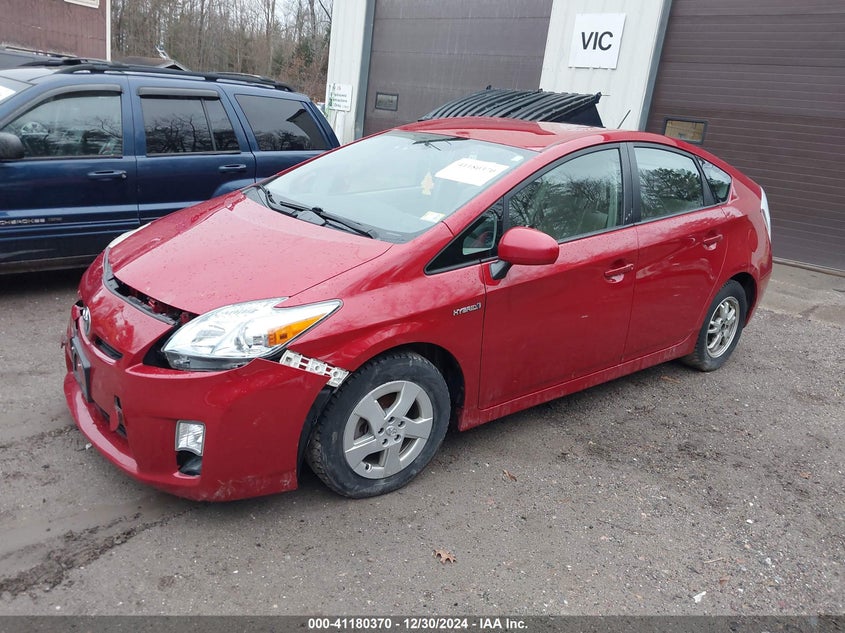 2010 TOYOTA PRIUS VIN: JTDKN3DU3A1296412