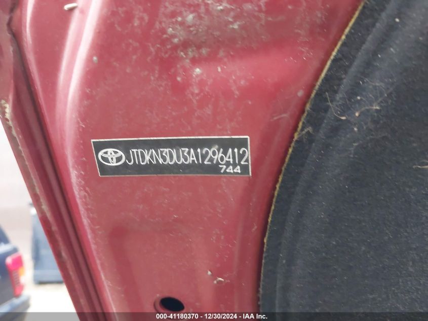 2010 Toyota Prius Ii VIN: JTDKN3DU7A1279936 Lot: 41180370