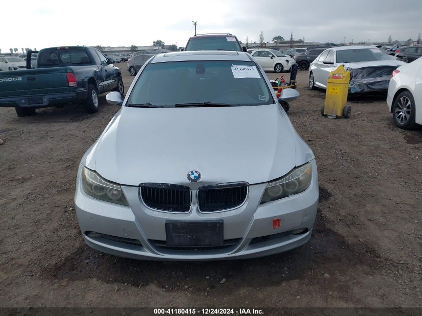 2006 BMW 325I VIN: WBAVB13506KR58269 Lot: 41180415