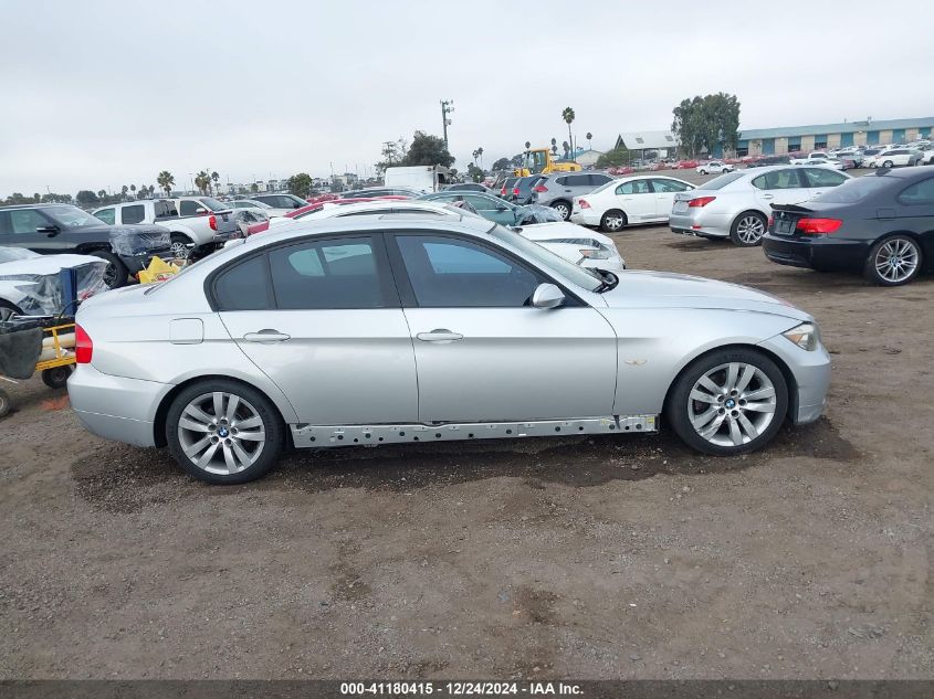 2006 BMW 325I VIN: WBAVB13506KR58269 Lot: 41180415