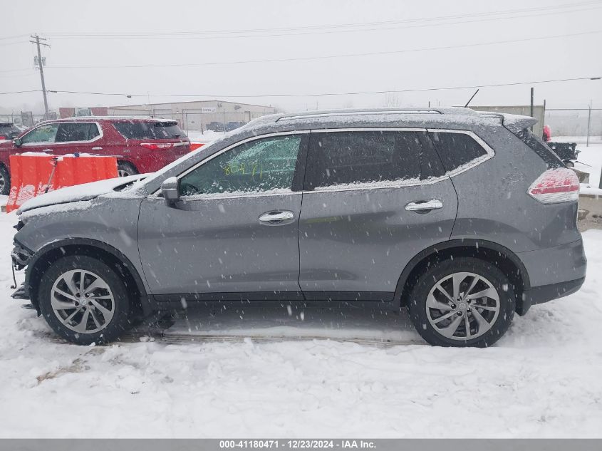 VIN 5N1AT2MT8FC885093 2015 Nissan Rogue, SL no.14