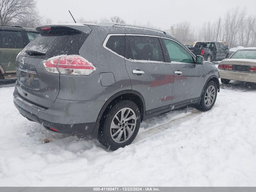 VIN 5N1AT2MT8FC885093 2015 Nissan Rogue, SL no.4