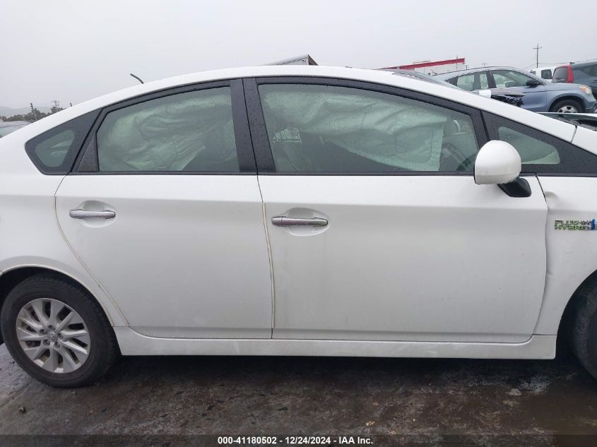 VIN JTDKN3DP5E3052927 2014 Toyota Prius, Plug-In Ad... no.13