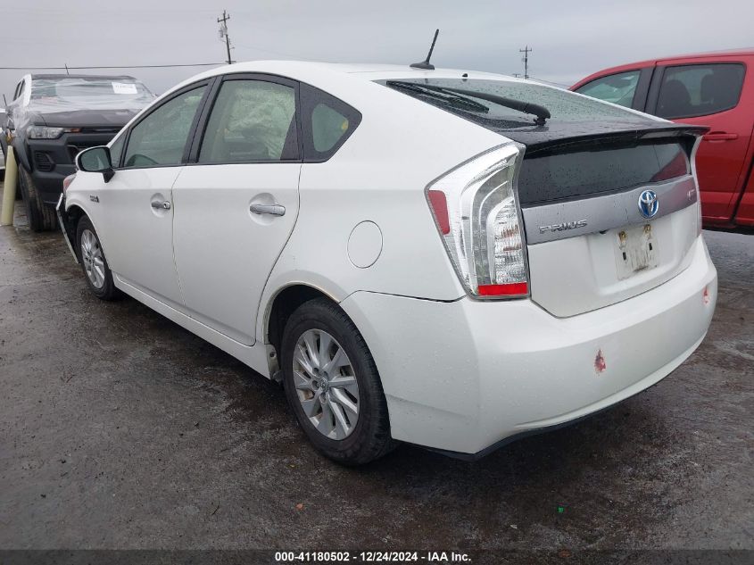 VIN JTDKN3DP5E3052927 2014 Toyota Prius, Plug-In Ad... no.3