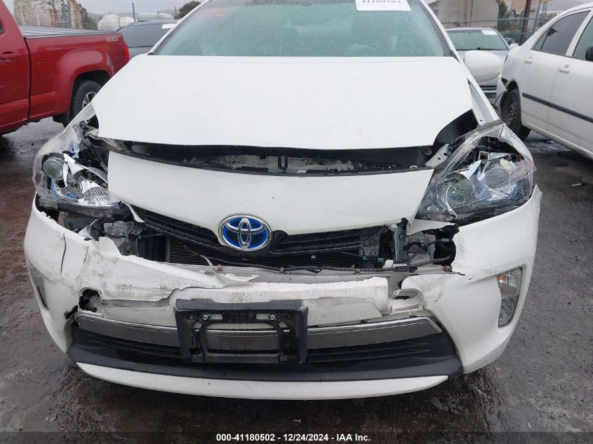 VIN JTDKN3DP5E3052927 2014 Toyota Prius, Plug-In Ad... no.6