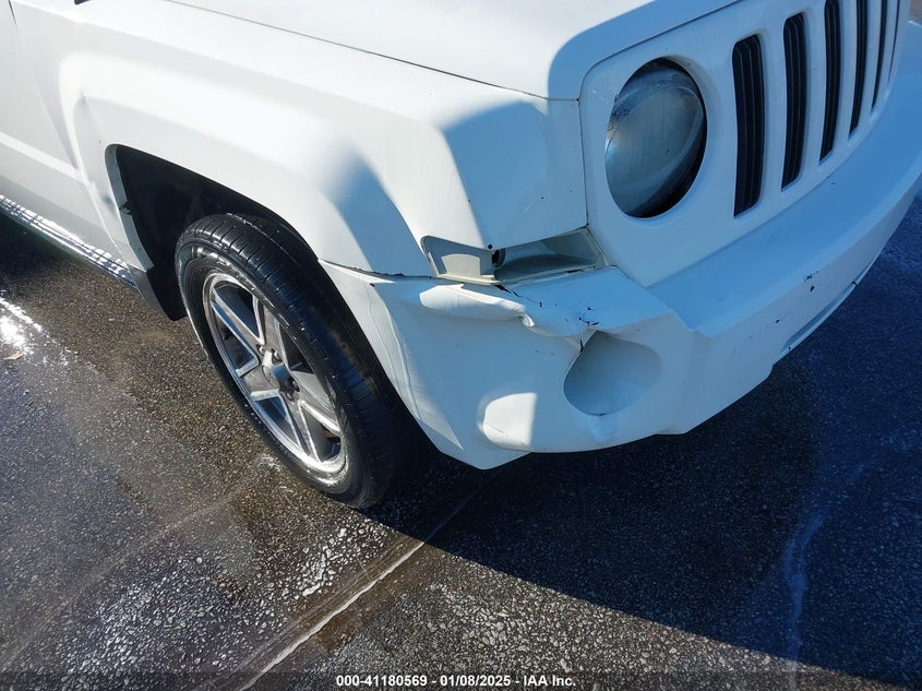 2009 JEEP PATRIOT VIN: 1J4FT28B59D196598