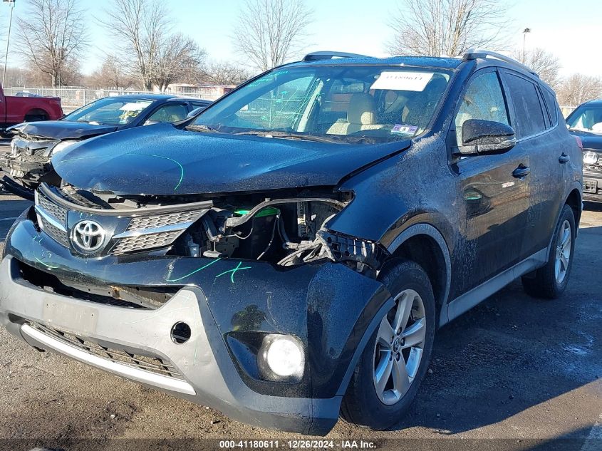 VIN 2T3RFREV6FW307157 2015 Toyota RAV4, Xle no.2