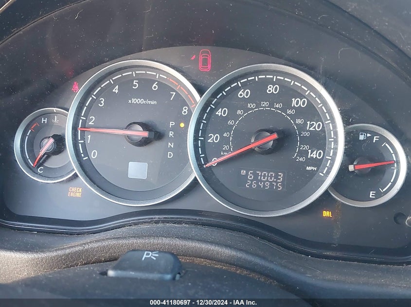 2007 SUBARU OUTBACK VIN: 4S4BP61CX77315532