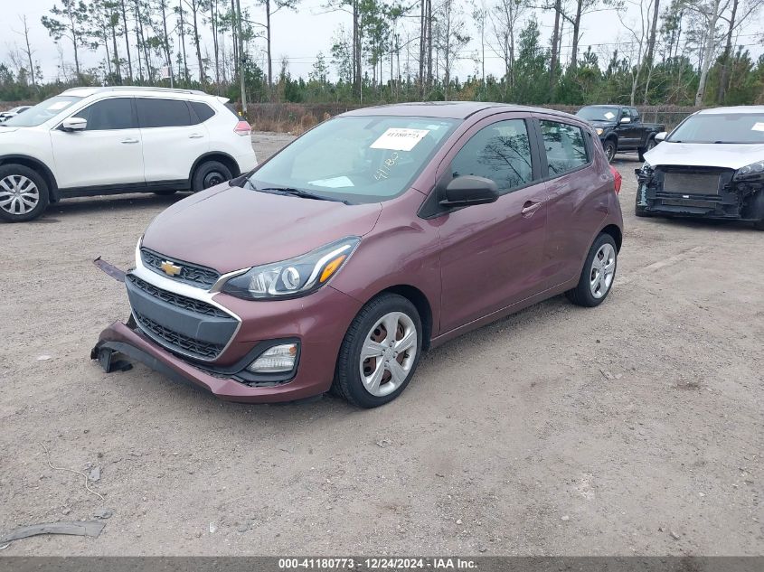 VIN KL8CB6SA2KC784076 2019 Chevrolet Spark, Ls Cvt no.2