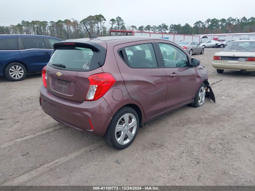 VIN KL8CB6SA2KC784076 2019 Chevrolet Spark, Ls Cvt no.4