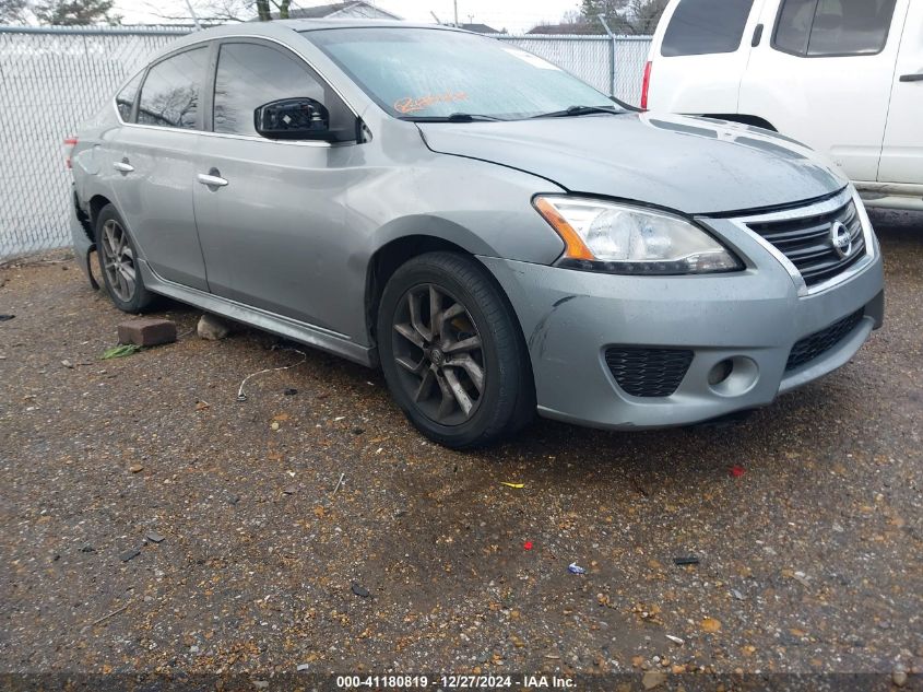 VIN 3N1AB7AP2DL624834 2013 Nissan Sentra, SR no.1