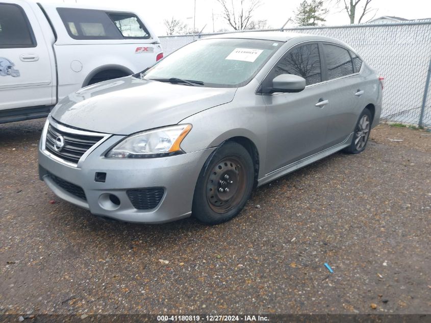 VIN 3N1AB7AP2DL624834 2013 Nissan Sentra, SR no.2