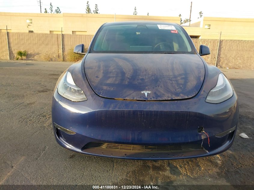 VIN 7SAYGDEE3PA116752 2023 Tesla Model Y, Awd/Long... no.12