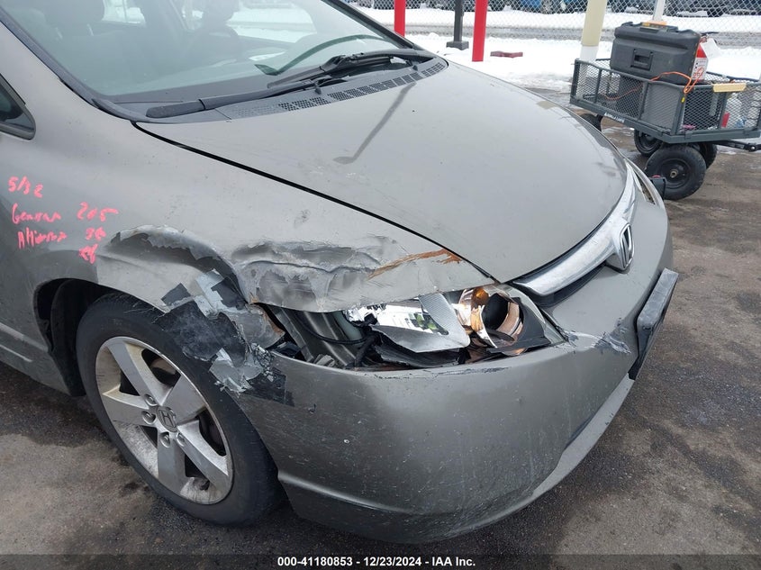 2006 HONDA CIVIC VIN: 1HGFA16866L119271