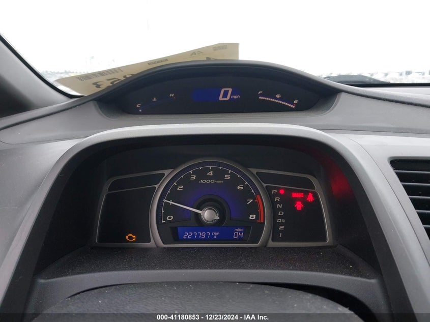 2006 HONDA CIVIC VIN: 1HGFA16866L119271